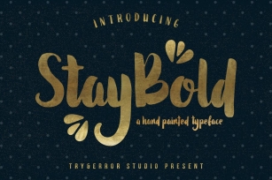 Stay Bold Font Font Download