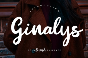 Ginalys Bold Brush Font Download