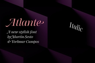 RNS Atlante Italic Font Download