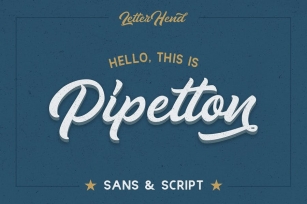 Pipetton Font Duo Font Download