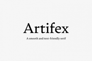 Artifex CF | smooth warm text serif Font Download