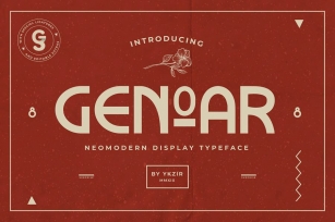 Genoar Typeface Font Download
