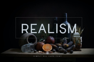 Realism Font Font Download