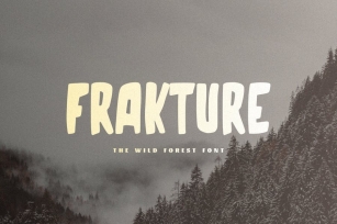 Frakture - The Wild Forest Font Font Download