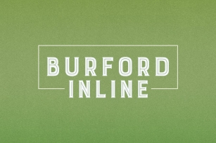 Burford Inline Font Download