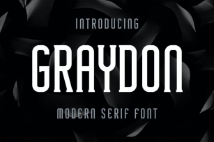 Graydon - Modern Serif Font Font Download