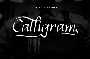 Calligram - Stylish Calligraphy Font Font Download