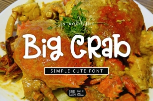 Big Crab Font Font Download