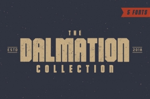 The Dalmation - Font Family Font Download