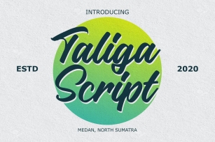 Taliga Script Font Download