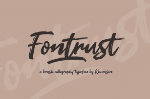 Fontrust Font Download