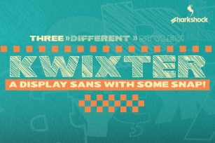 Kwixter Font Download