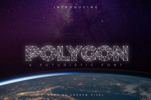 Polygon Technology Font Font Download