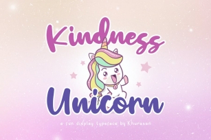Kindness Unicorn Font Download