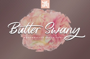 Butter Swany - Handwritten Font Font Download