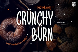 Crunchy Burn Font Download