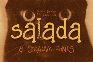 Salada - Funny Style Font Font Download