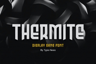 Thermite Display - Sport Font Font Download