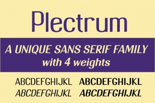 Plectrum Font Download