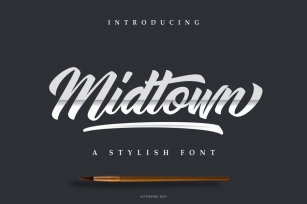 Midtown Stylish Script Font Download