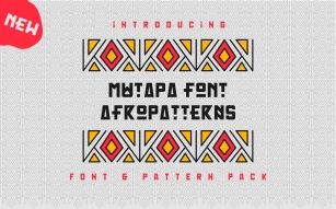 Mutapa and Patterns Extra Font Download