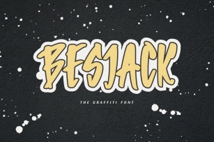 Besjack - The Graffiti Font Font Download