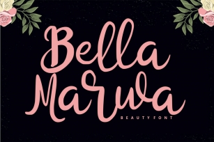 Bella Marwa - Beauty Font Font Download
