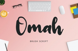 Omah Brush Script Font Font Download