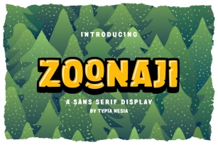 Zoonaji Sans Display Font Download
