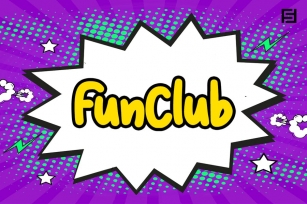 FunClub - Lovely & Playful Handwritten Kids Font Font Download