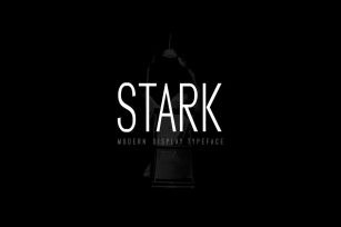 STARK - Modern Display / Headline / Logo Typeface Font Download