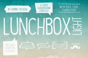 Lunchbox Light Font Download