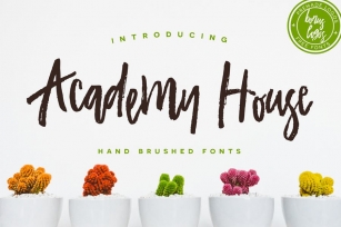 Academy House Font Font Download