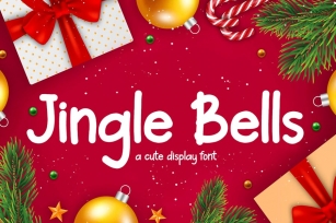 Jingle Bells - Cute Display Font Font Download