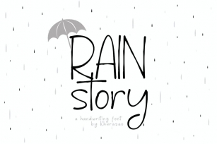 Rain Story Font Download