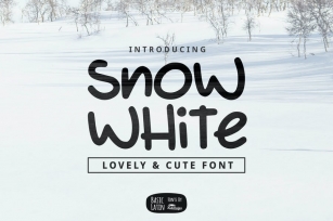 Snow White Font Font Download