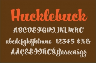 Hucklebuck Font Download