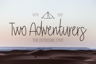Two Adventurers Font Font Download