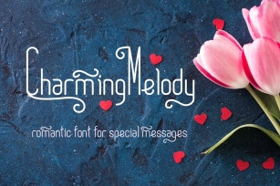 CharmingMelody| romantic curly font Font Download