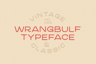 Wrangbulf typeface Font Download