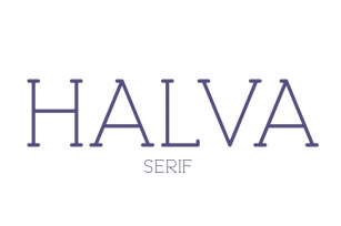 Halva Serif Font Download