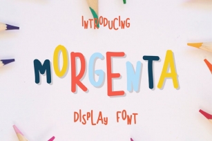 Morgenta - Fun Font Font Download