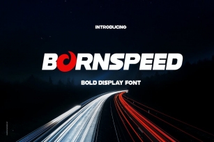 Bornspeed Font Download