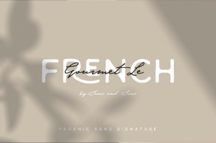 Gourmet Le French Font Download