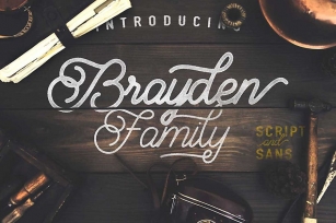Brayden Script Family Font Download