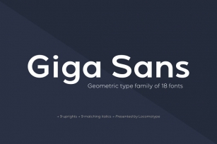 Giga Sans Font Download