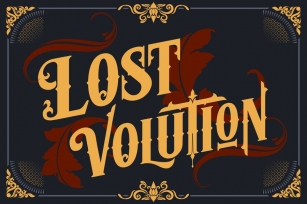 Lost Volution Font Download