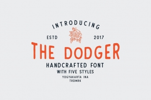 The Dodger + Extras (11 Fonts !) Font Download