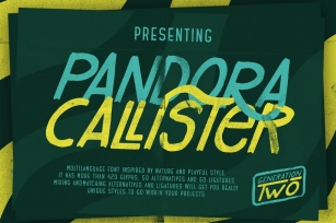 Pandora Callister Font Font Download
