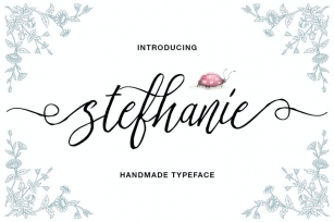 Stefhanie Typeface Font Download